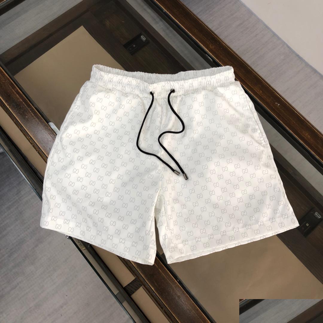 

Men'S Shorts Designer Style New Luxury Casual Mens Shorts Snake Pattern Flower Embroidery Swimming High Street Fashion Medusa Beach D Dhp0L, Black