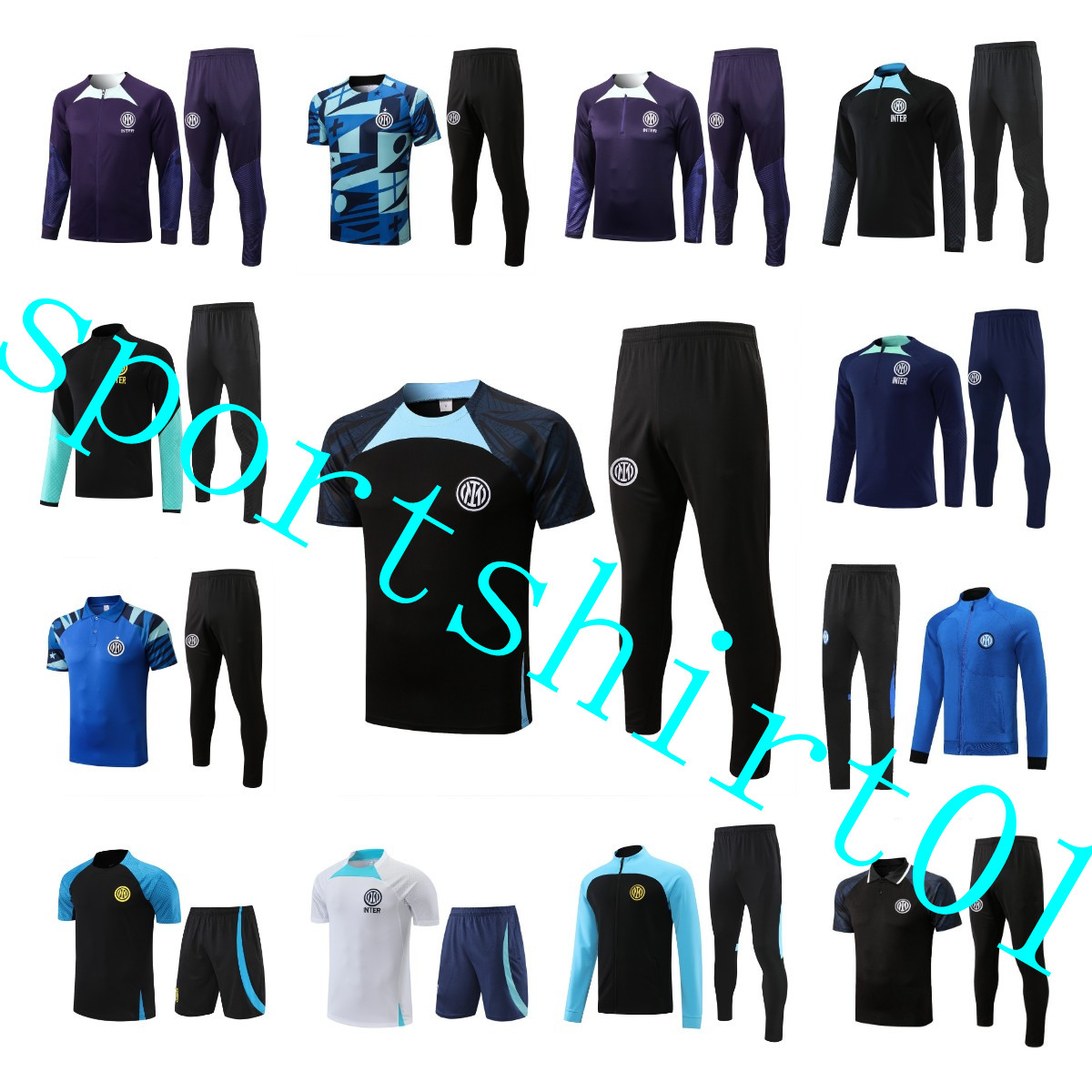 2022 2023 LAUTARO Soccer Jerseys BARELLA J.CORREA football tracksuit jackets kits 22/23 Survetement ALEXIS MiLANs training suit jacket men kids s