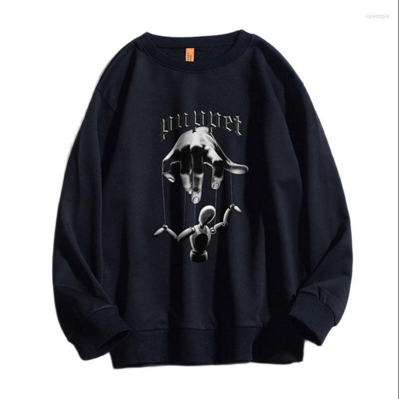 

Men's Hoodies Men's High Street Spring Autumn Men Y2K Clothing For Boys Korean Style Male Tracksuits Kpop Clothes 2022, Black