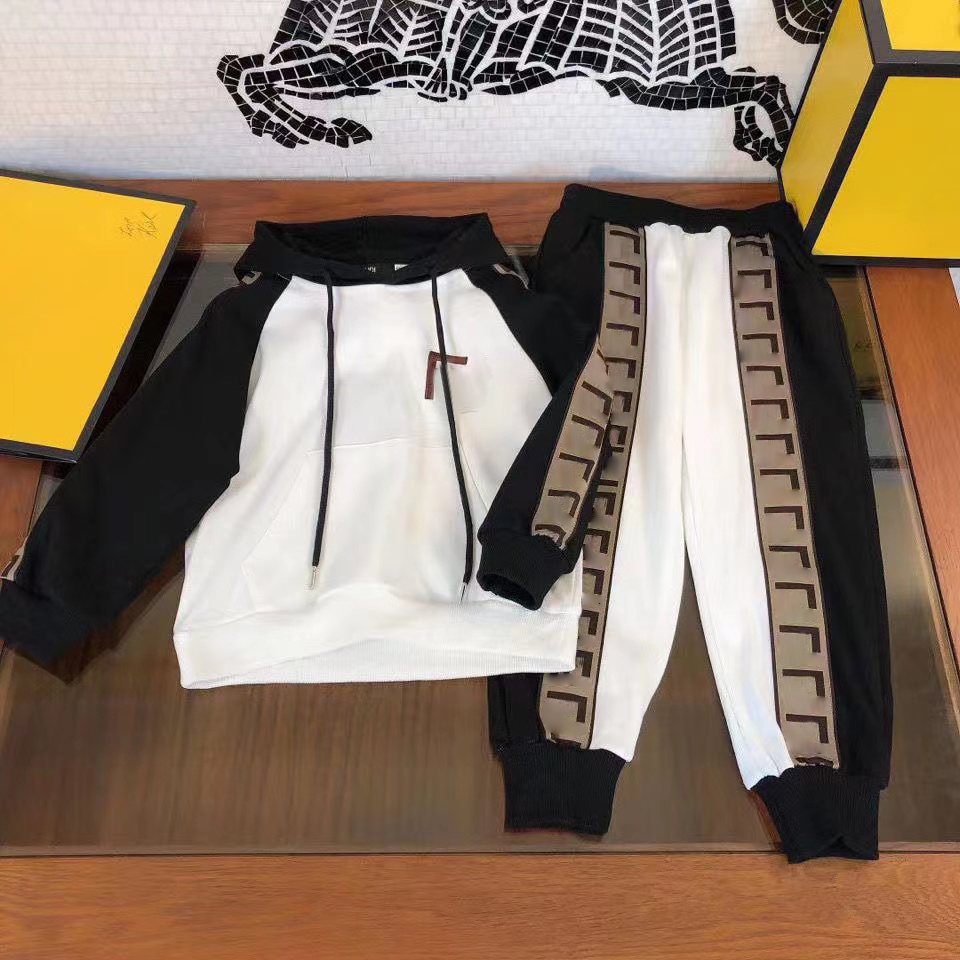 

23 fashion Designers Kids Clothing Sets Letter Print Boys Girls jacket coat trousers Tracksuits Long Sleeve Outdoor Children hoodie Suit Baby Boy Shirts Sportswear, 1#