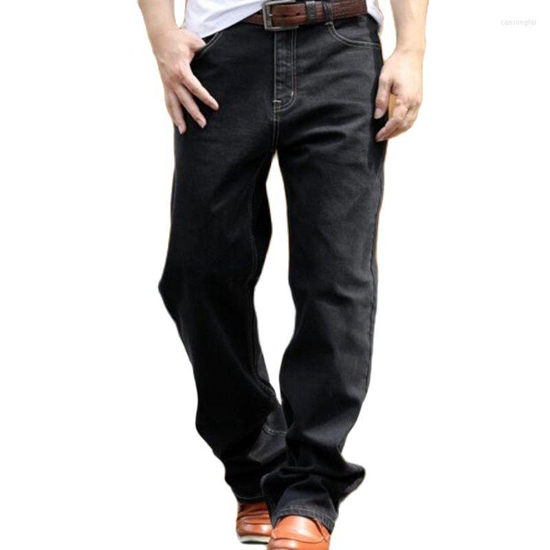 

Men's Jeans Black Men's Straight Leg Loose Youth Casual Pants
