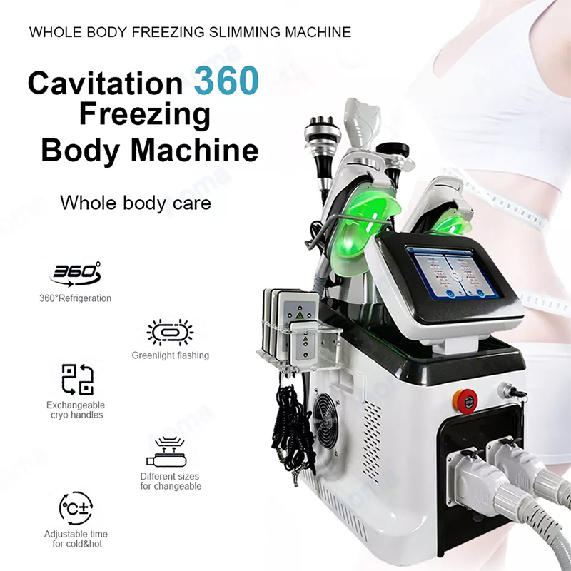 2023 cryothérapie cryo minceur système de cavitation sous vide congélation des graisses 360 Criolipolisis Machine