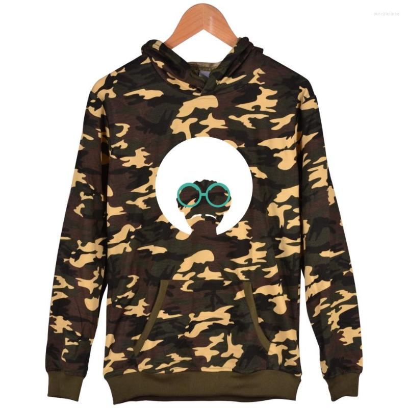 

Men's Hoodies Arrived Camouflage Men Plus Size And Rip Harajuku Sweatshirt With Cap Mens Clothes Print 4XL, Khaki