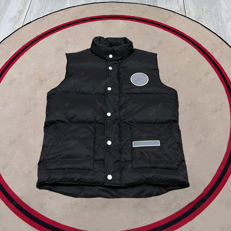 Mens Down Vests Winter Fashion Vest Womens Classic Warm Sleeveless Jackets Parkas Coat Men Stylish Vests Puffer Coats 22FW Women Outerwear