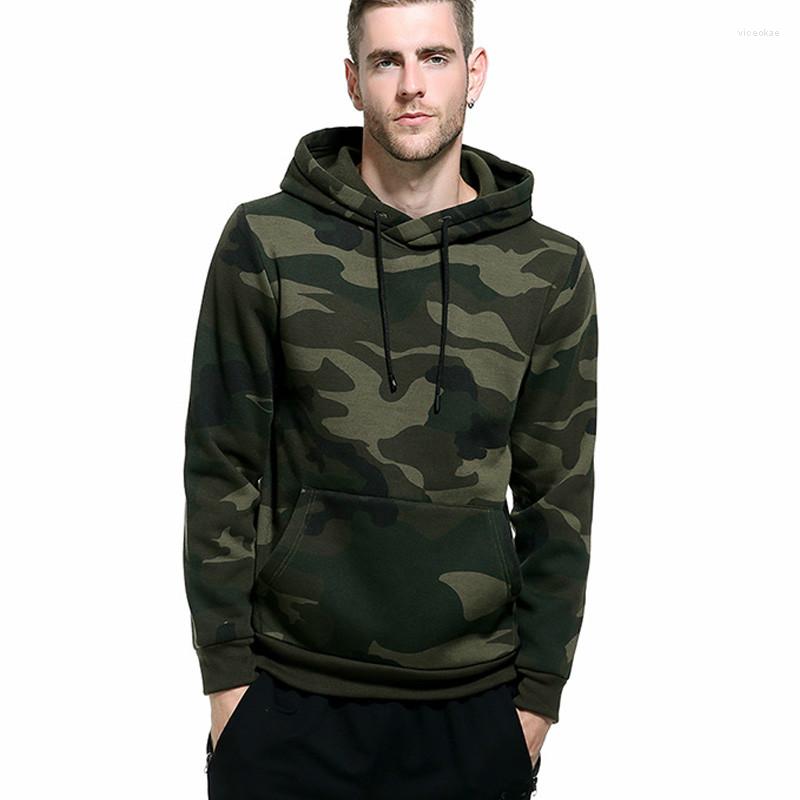 

Men's Hoodies Men's Pullover Camouflage Fashion Military Style Fleece Hooded Coat Men Casual Camo Hoody Spring Autumn Slim Sweatshirts, Wy14jm black