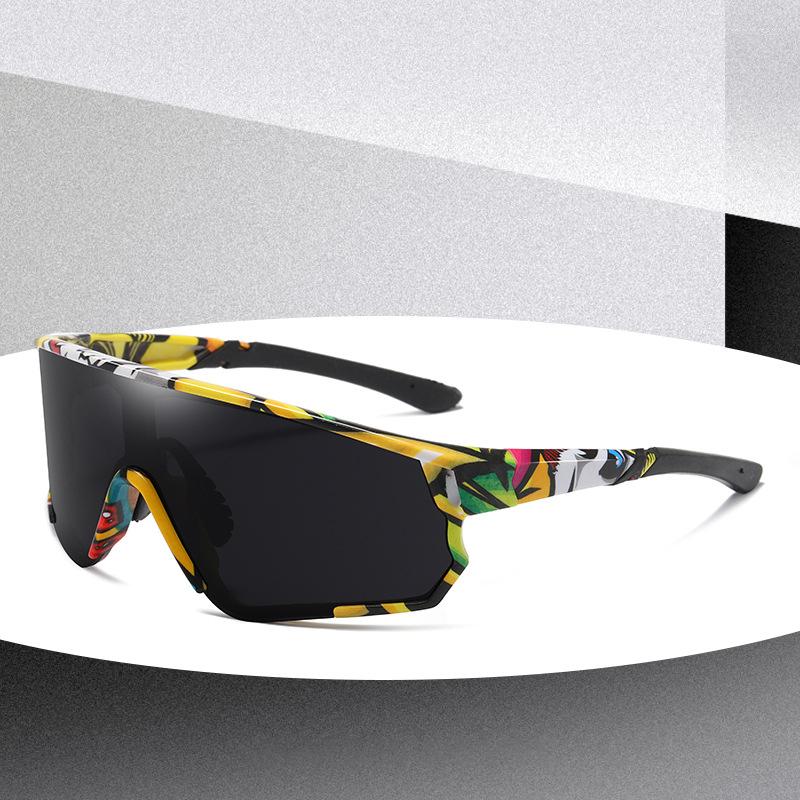 

Sunglasses DOISYER Arrival Fashion Cycling Glasses Large One Piece Lens Outdoor UV400 Sports For Men 2022