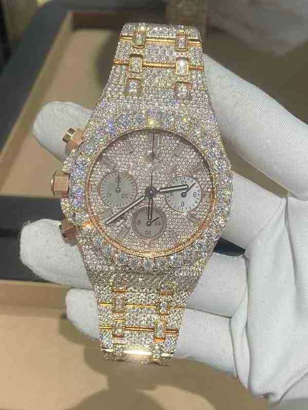 

luxury Wrist watch vvs1 men's Watch Diamond high end jewelry custom GIA natural diamond for watch7WISLDHPRM6Q, Rose gold