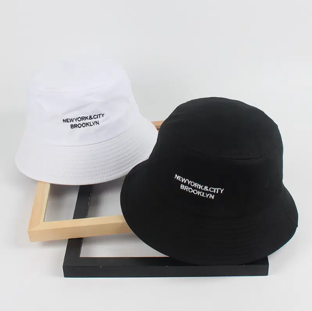 

Fashion Bucket Hat Fisherman Hats Men Women Hats Stylish Cap, Black