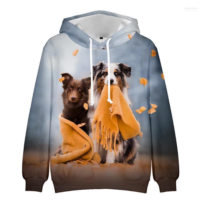 

Men's Hoodies Men's & Sweatshirts Fashion Men/Women 3D Print Hooded Lovely Dog Casual Streetwear Funny Animal Boys/girls Hoodie Long