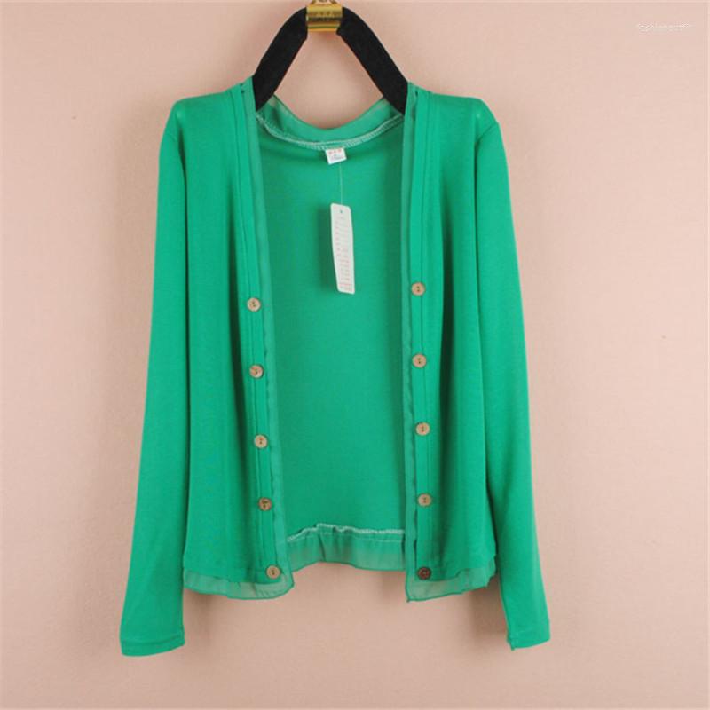 

Women's Jackets 2022 Knitted Cardigan Women Short Thin Coat Spring Fashion Femme Loose Wild Shawl Jacket Summer Sunscreen Shirt Top G1438, 0.9