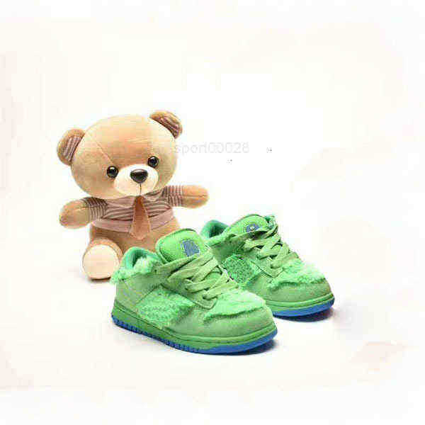 

Toddlers Kids Gratefuls Dead x SB Dunkly Low Green Spark Bright Orange Bear Opti Yellow Blue Fury Little Children NK Skateboarding Shoe262i47GV, #7