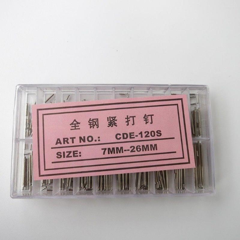 

Watch Repair Kits 180pcs Spring Bar Band Clasp Buckle Tube Friction Pins Link 7mm-26mm Kit 1.2mm Thick Parts