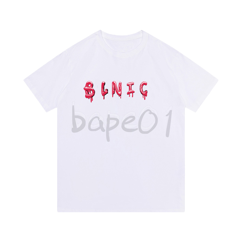 

Luxury Fashion Brand Mens T Shirt Polo Shirt Designer Jelly Letter Print Short Sleeve Casual Crew Neck T-shirt Top Black Grey White Asian Size S-2XL, Gray