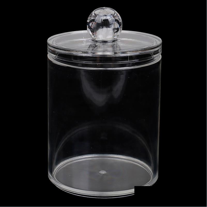 

Sponges Applicators Cotton Sponges Applicators Cotton Single Layer Clear Acrylic Storage Box Holder Transparent Swabs Stick Cosme Dhemo