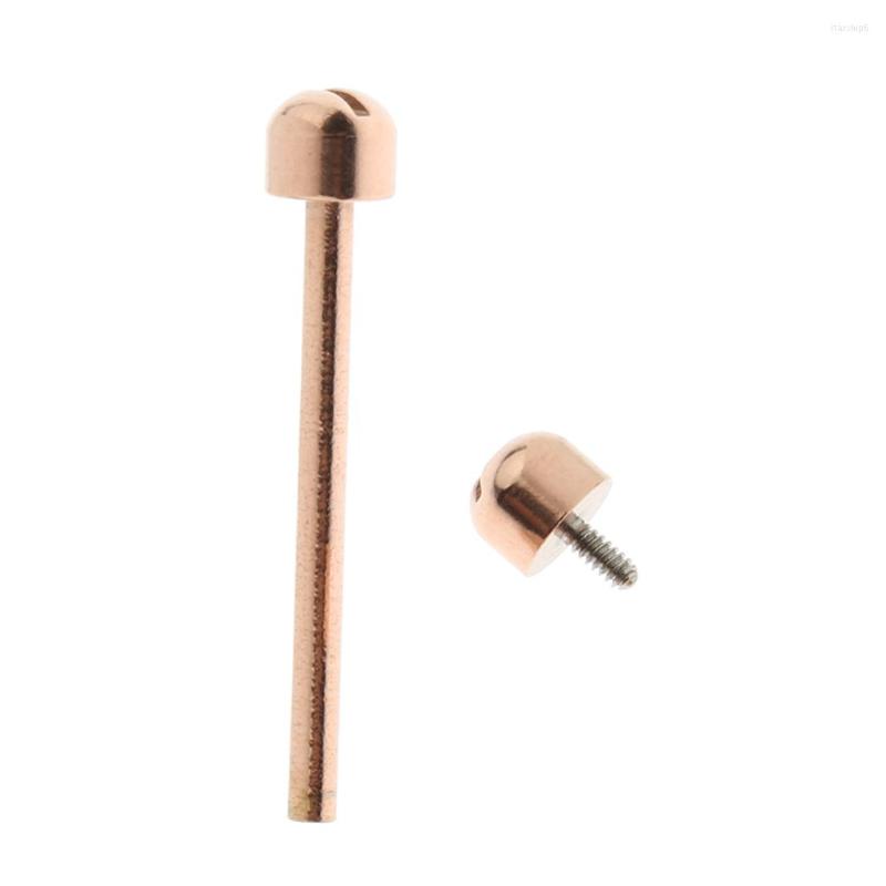 

Watch Repair Kits Screw Tube Connecting Rose Gold Screwdriver Set 18mm Clock