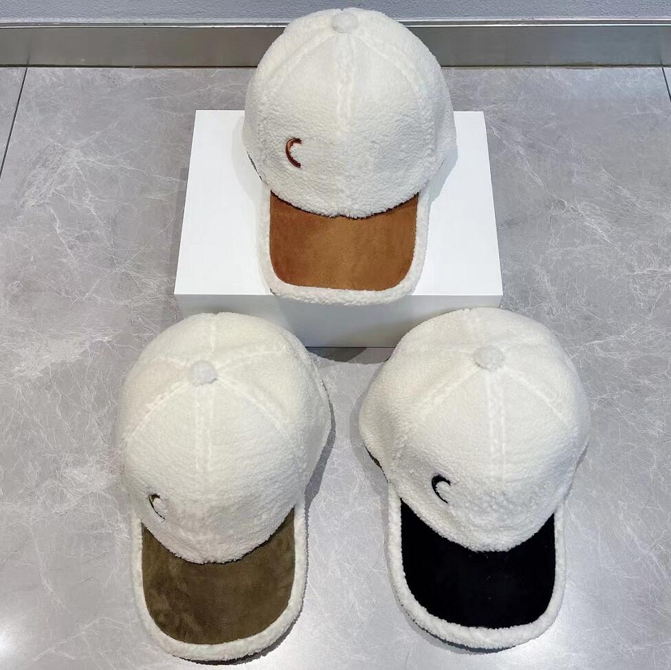 

Designers Embroidery Baseball Cap unisex Women's Hip Hop Lamb Wool Sports Hats Fashion Plush Couples Ball Cap Leisure Outdoor Peaked Caps, This link is not sold separately