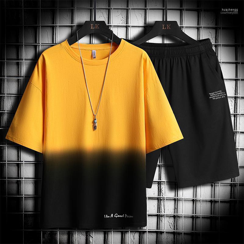 

Men's Tracksuits Men's Sports Suit 2022 Summer Casual Shorts A Of Clothes Spring And Autumn Trend Korean Handsome Collocation, Blue