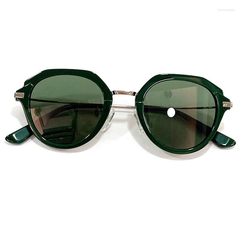 

Sunglasses Vintage Round Women Shades Female Outdoor Driving Luxury Gradient Sun Glasses UV400