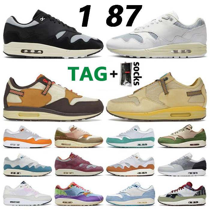 

2022 Running Shoes Mens Women OG Cushion Saturn Gold Baroque Brown Patta Black Blueprint Mellow Cactus Jack Concepts Men Designer Sports Sneakers