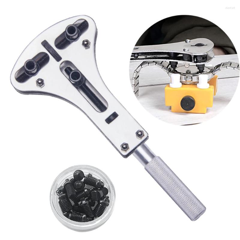 

Watch Repair Kits Kit Back Cover Wrench Opener 34MM 55MM Adjustable Case Remover Tool Chrome Stainless Steel