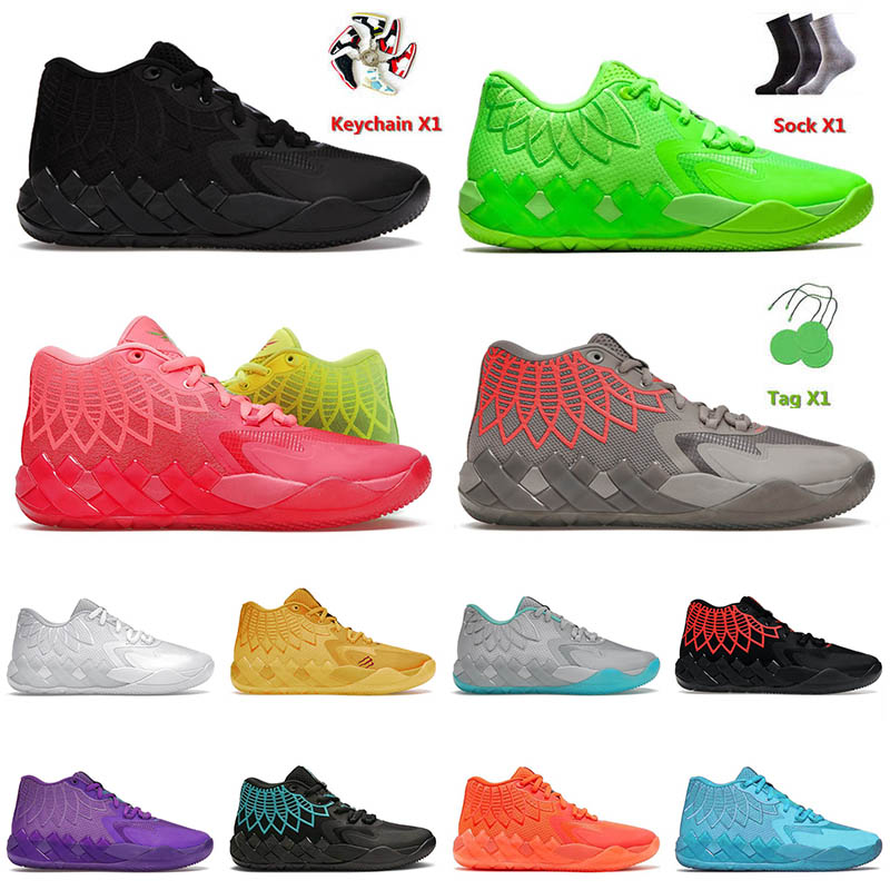 

2022 New Ballance Basketball Shoes LeMelo Ball MB.01 Rick And Morty Beige LO UFO Black Blast Queen City Buzz Galaxy Men Trainers Sneakers Size 12, Other colours