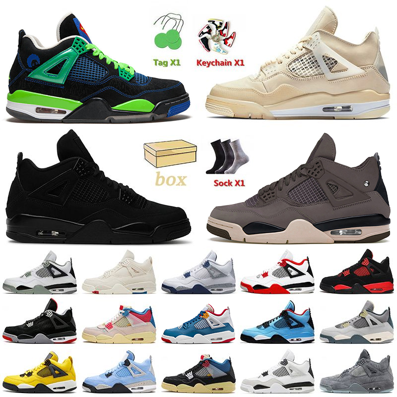 

With Box Women Mens Jumpman 4 Basketball Shoes 4s A Ma Maniere Sail Black Cat Midnight Navy Doernbecher Bred Military Offs White Canvas, A20 a ma maniere 36-47