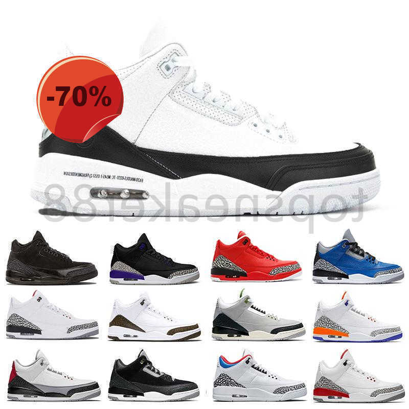 

Basketball Shoes Men 'S Quality Orange Varsity Royal Denim Flaming Red Animal Court Purple White Cement Jumpman 3 Men 'S Instinctive 3S
