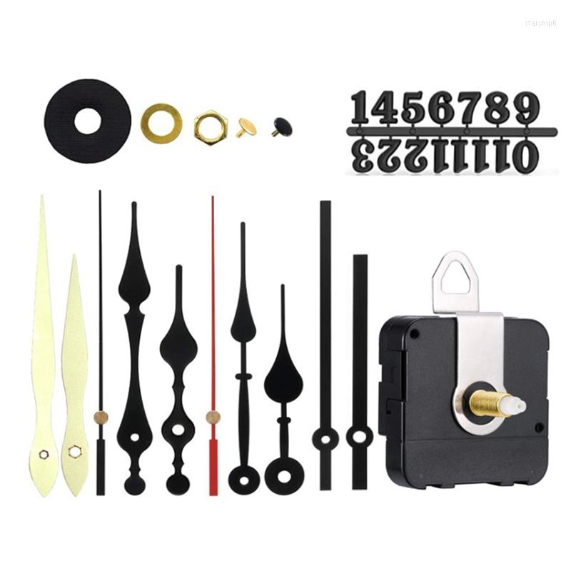 

Watch Repair Kits Quartz DIY Wall Clock Movement Mechanism Motor Replacement 4 Pairs Different Kit For Parts