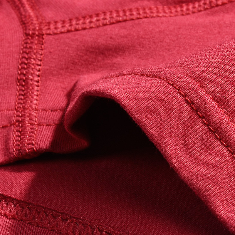 Men's Underwear Cotton Open-combed Boxers with A Loose Mid-waist and Stylish Plus Size