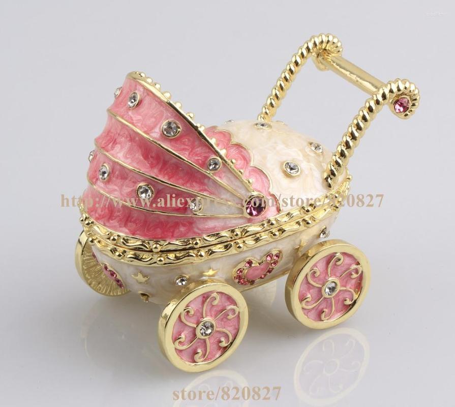 

Jewelry Pouches 2022 Baby Carriage Trinket Box Toy Collective Gift Car Shape Ring Holder