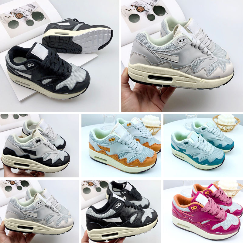 

2023 Sneakers Shoe Running Shoes Sports Trainers Classic Anniversary Royal Parra Atomic Teal University Blue Kids 1 87, Color 4