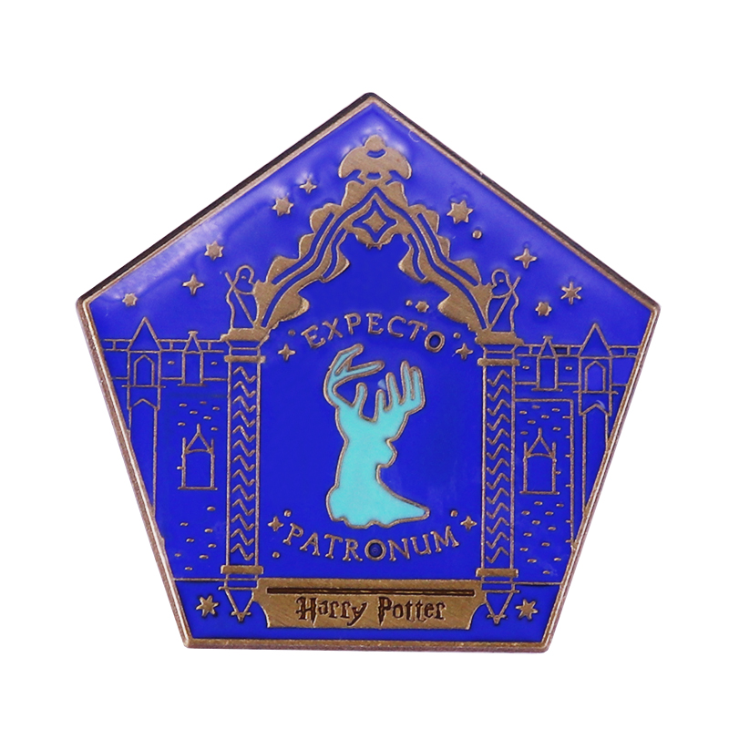 

Other Fashion Accessories Top Grade Magic Broom Boy Cartoon Brooches Interesting Movie Enamel Badge Denim Jacket Backpack Pin Decoration Children's Gift