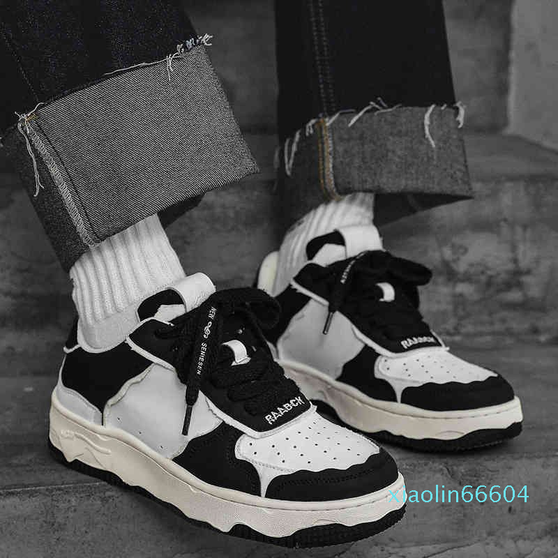 

Casual Shoes for Small Couples Men's Women's Board in Autumn and Summer of 2022 Flat Sports Color Contrast Breathable, Black