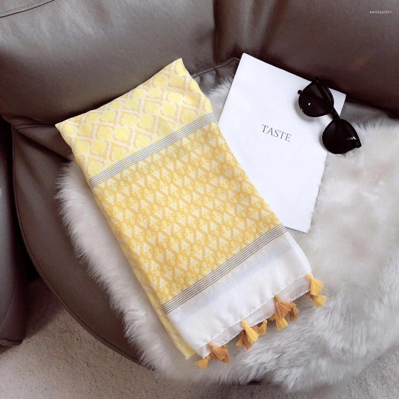 

Scarves 2022 Fashion Vintage Flower Tassel Scarf Shawls Long Floral Wrap Hijab