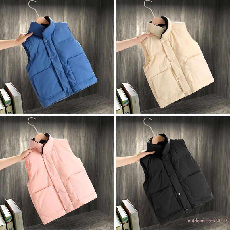 

Baby Vest Down Parkas Coat waistcoat designs Mens and women's No Sleeveless Jacket puffer Autumn Winter Casual Keep warm Coats Couples vests, Color 1