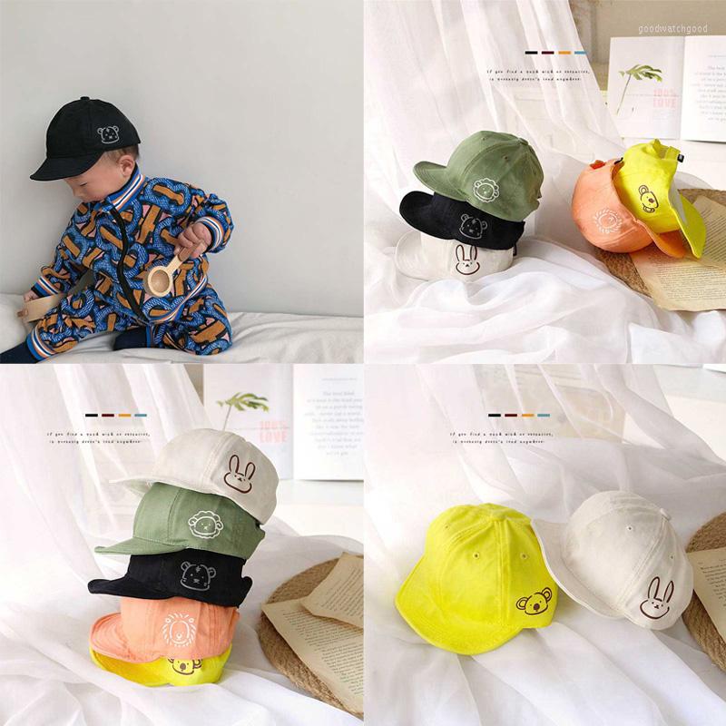 

Berets Ncmama Visor Hat Summer Cotton Solid Color Sun Hats Cartoon Animals Printed For Baby Boys Girls Travel Shade 45-48cm 1pc, 45-48cm 1pc 052502