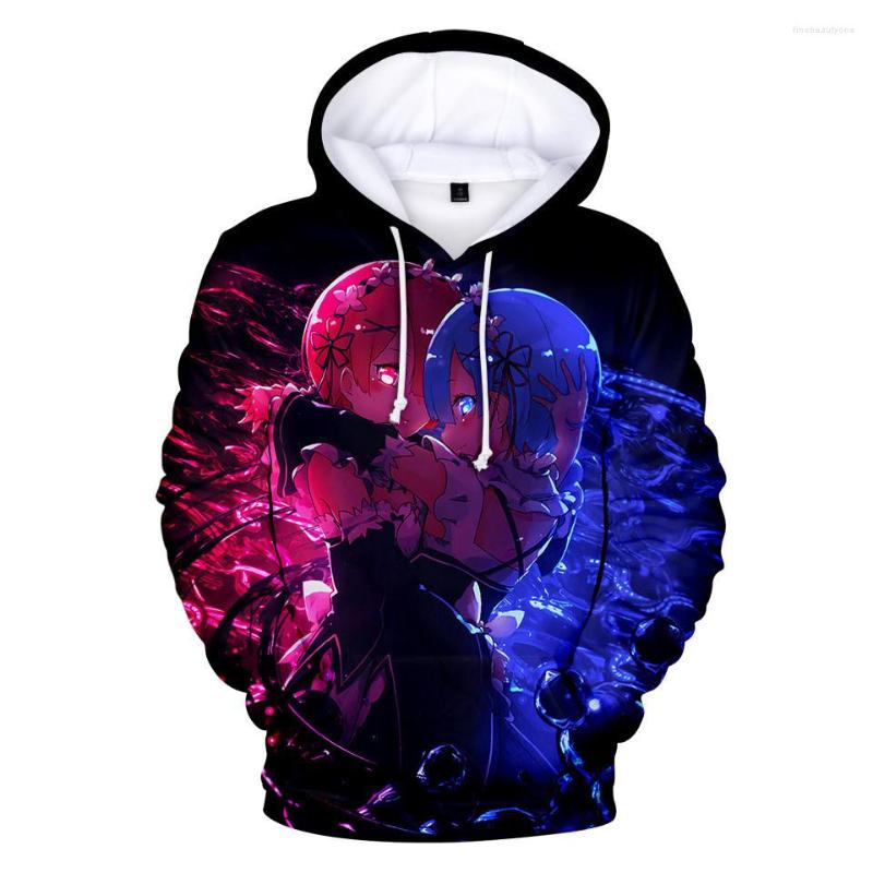 

Men's Hoodies Re Zero Hoodie Children Pullover Sweatshirt For Boy/girl Kids Clothing Rem And Ram Anime Sportswear Years Old Cute Cosplay, 3dwy-51