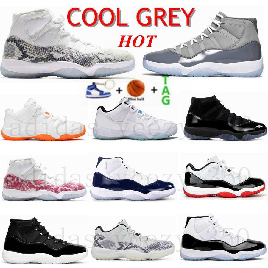 

COOL GREY Jumpman 11 Quality High OG Low men's Basketball Shoes 11s Men Women 25th Anniversary Bred Concord 45 Legend Blue Designer Shoe Lover Trainers Sneakers