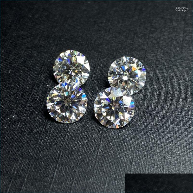

Other Other Mosangnai Round Gh Color Vvs1 2 Carat 8 0Mm Moissanite Diamond Ring For Women Brit22 Drop Delivery 2022 Jewelry Dhxs0