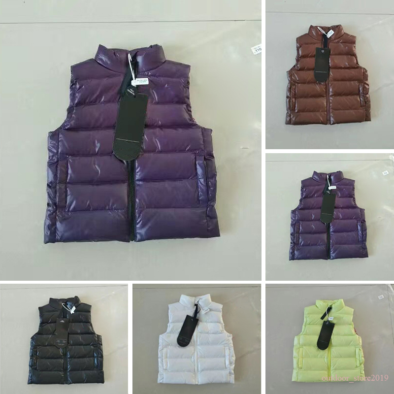 

Luxury Down Coat Parkas goose vest Jacket's Canadian Style Kids Designer Jacket Men And Women Great Quality Winter baby Warm Vest's, Color 5