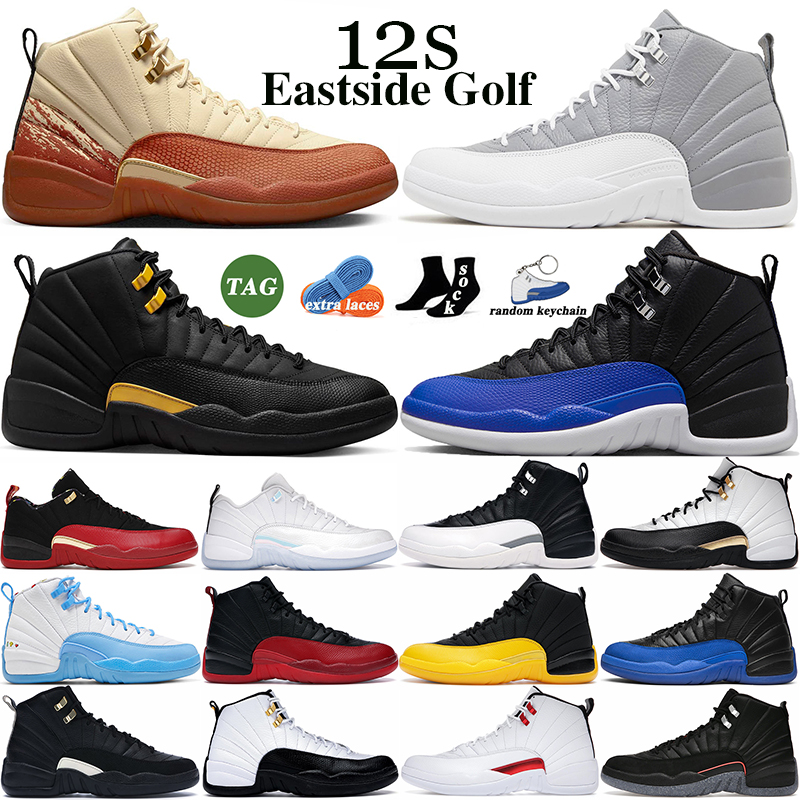 

12 12s men basketball shoes Eastside Golf stealth Black Royalty Taxi Hyper Royal Flu Game Easter Emoji Bowl Twist Utility Grind mens trainers boots sports sneakers, 25