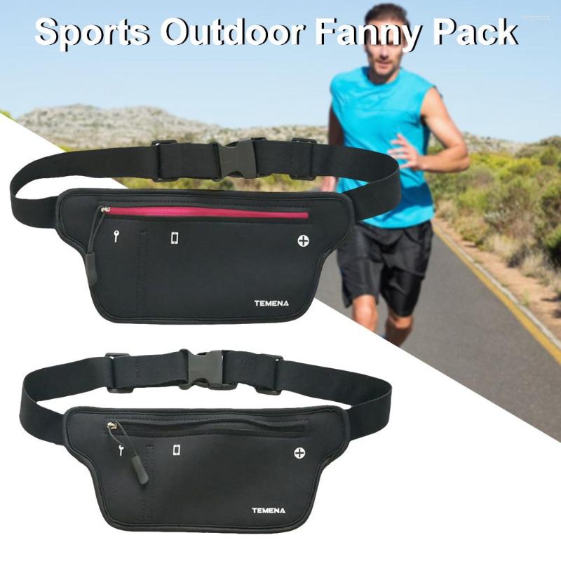 

Outdoor Bags Running Bag Fanny Pack Waist Waterproof Lightweight Belt For Sports Men Women Camping Hiking Cycling