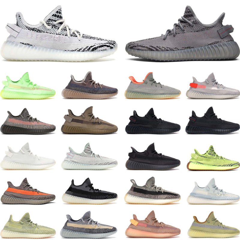 

350 Casual running shoes Womens Sneakers Mens sports yezzy yeezzys Trainers Personality Desert Sage Static Reflective Earth MX Frost Blue kanye 3M yeezys sneakers, #15 mx frost blue