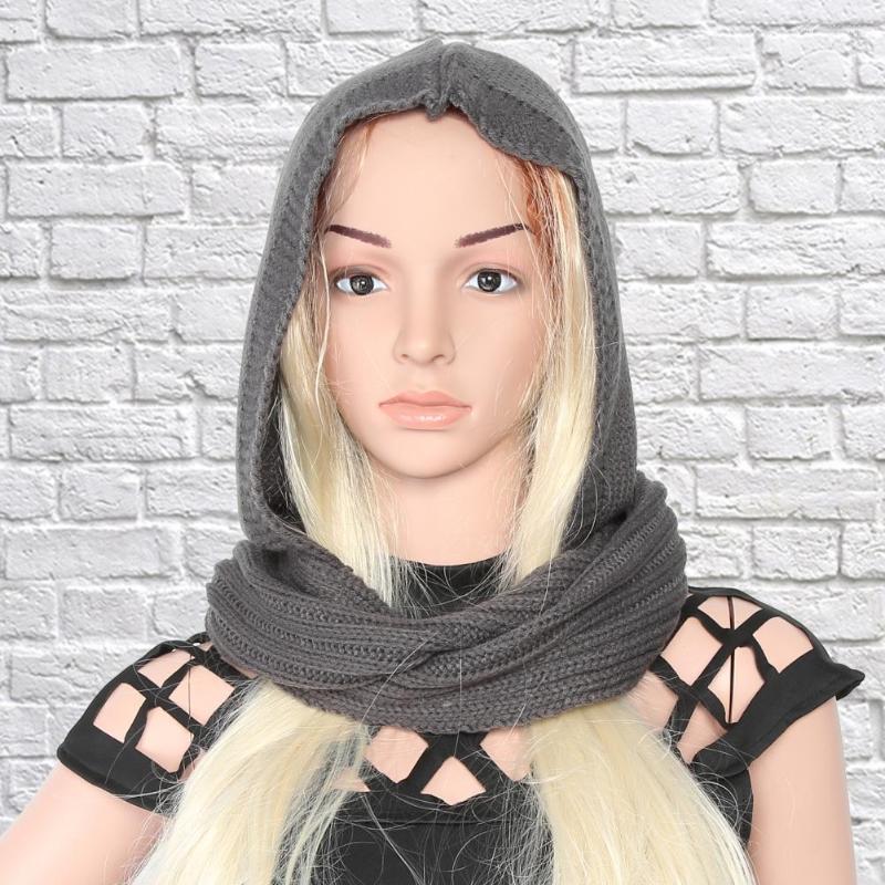 

Scarves Unique Fashion Scarf Smooth Skin-friendly Practical Women Hooded