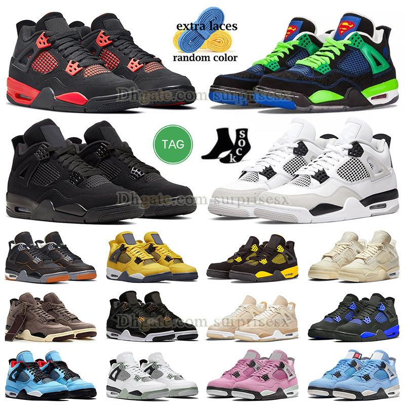 

Jumpman 4 4s Mens Women Basketball Shoes Military Black Red Thunder University Blue Doernbecher Violet Ore Seafoam Alternate Motorsport, J85 36-47 violet ore