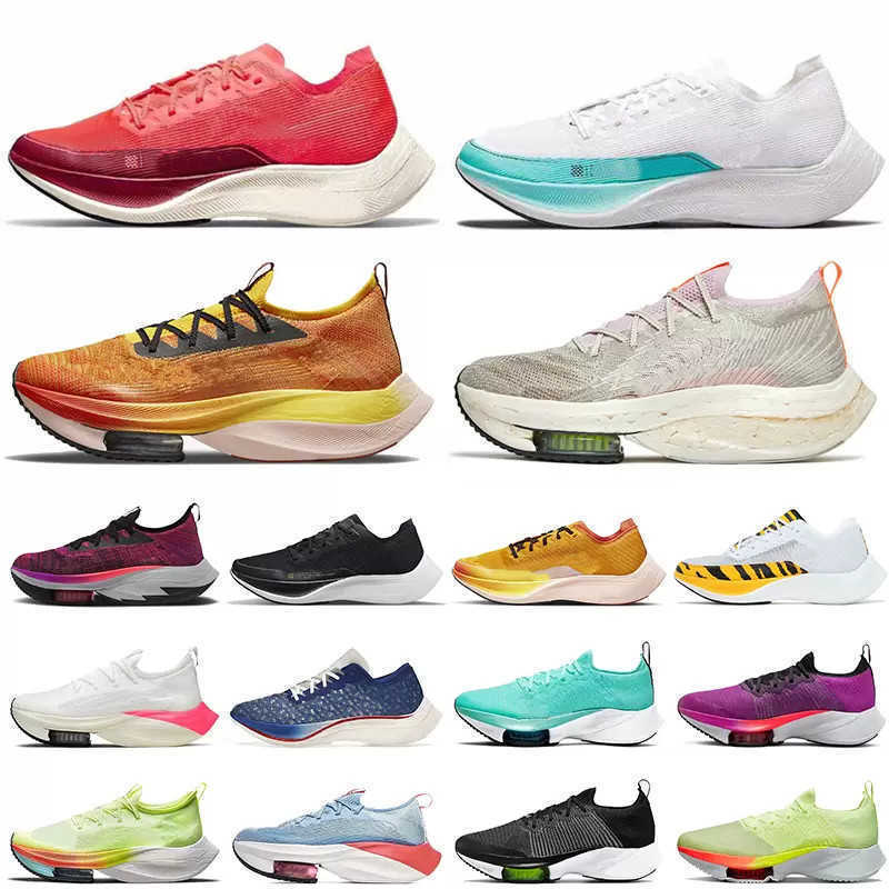 

designer shoes trainers ZoomX Alpha Next% 2 Running Shoes fly Men Women orange grey yellow OG Green Outdoor Sneakers, 3314351