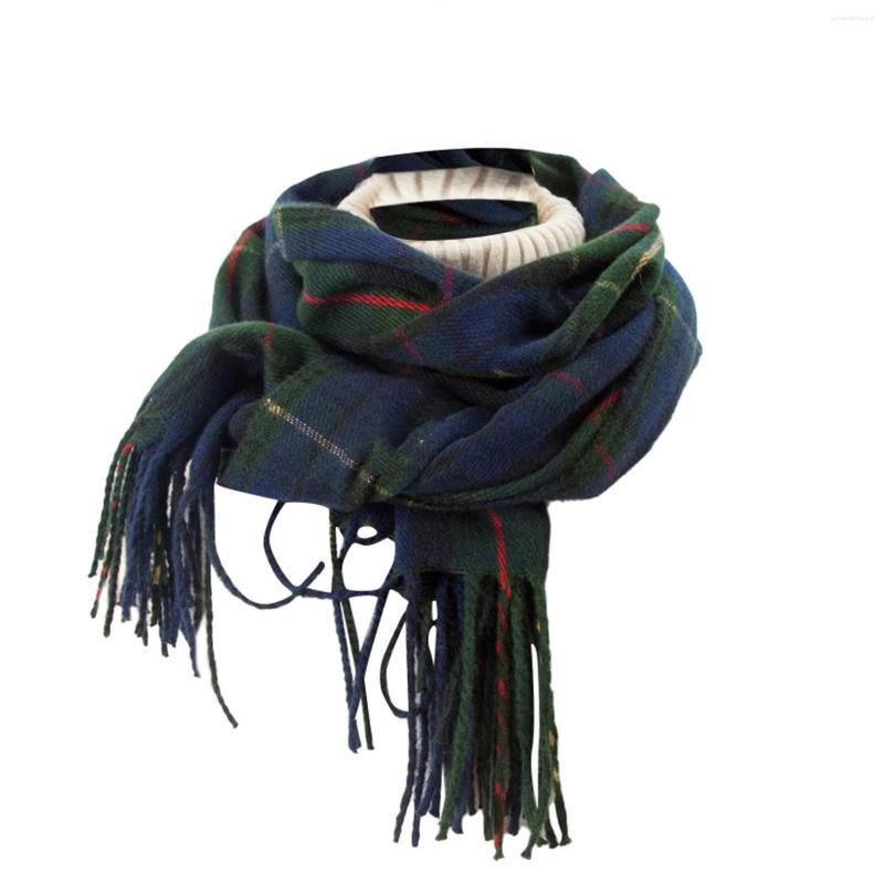 

Scarves Women's Warm Solid Color Knitted Shawl Scarf Men Women Bandana Headshawl