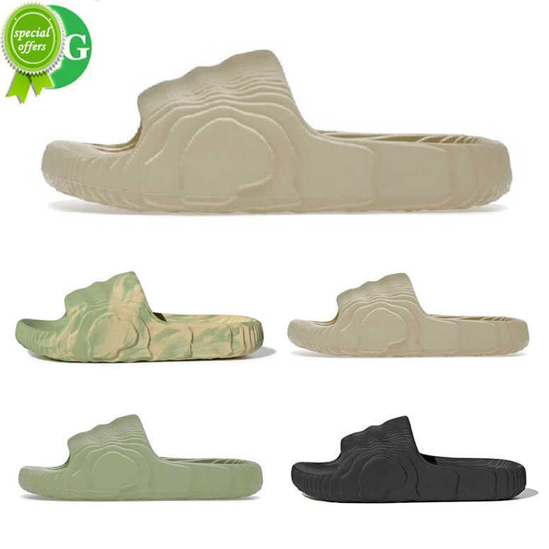 

Adilette 22 Men Women Designer Slippers Slides Sandals Platform Shoe Fashion Magic Lime St Desert Sand Black Grey Slipper Slide Sandal Shoes, Color#3