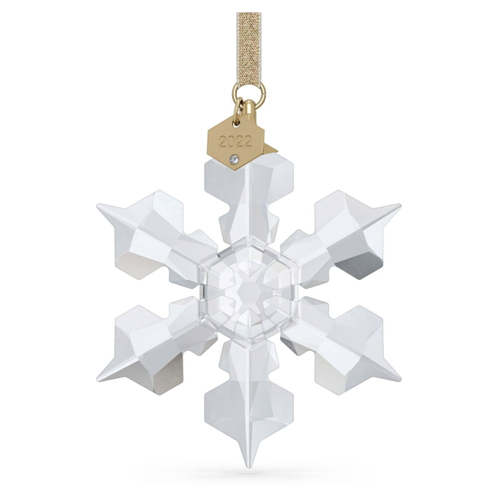 

Authentic Swarovski 2022 Crystal Annual Edition Ornament Large Snowflake Christmas Tree Decoration Xmas Gifts Clear/5615387