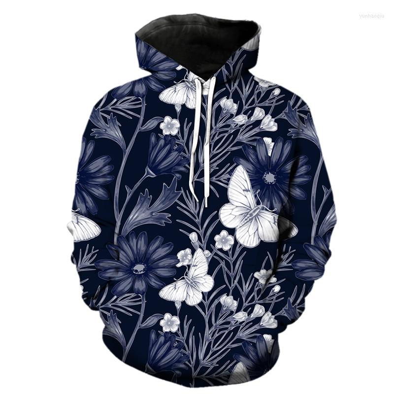 

Men's Hoodies Men Clothes Grey White Butterfly Swarm Animals Fashion Anime Kids Hooded Sweatshirt Unisex Harajuku, Cbw-3692